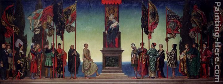 Eleanor Fortescue-Brickdale Mary For All Generations